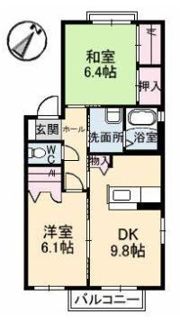 エイジレス 岡田の間取り画像