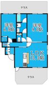 シティヒル山手24都会の丘 1号棟の間取り画像