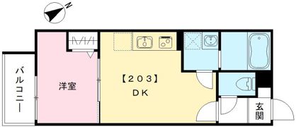 ALEGRIA鴻池新田の間取り画像