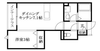 Belle Lead朝生田の間取り画像