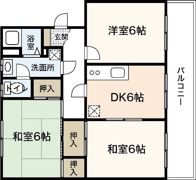 ブルーマウンテン フラワー通りの間取り画像