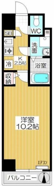 レジデンス戸田公園の間取り画像