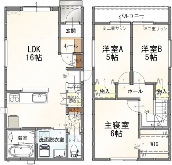 間取図