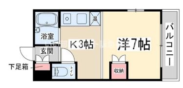 コモド田口の間取り画像