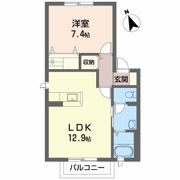 シャーメゾン昭和Ⅱ棟の間取り画像