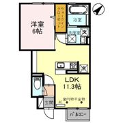 D-roomグランデの間取り画像