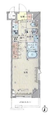 ルーブル高島平の間取り画像