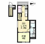 (仮称)品川区平塚新築アパートの間取り画像