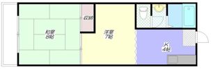 メゾン東小岩IIの間取り画像