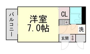 ドムールコスモス魚崎南の間取り画像