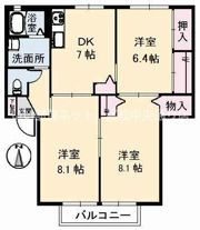 クレール高松の間取り画像