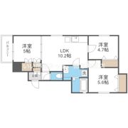 クリエオーレ南正雀の間取り画像
