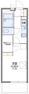レオパレスアドラーブルの間取り画像