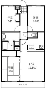 PARK TERRACE 浦和の間取り画像