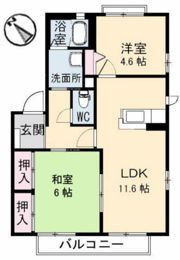 ヴィラシーン 壱番館の間取り画像