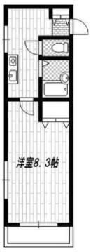 レフア南常盤台の間取り画像