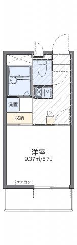レオパレスシティセントラルの間取り画像