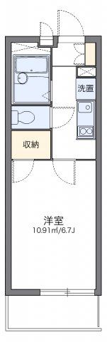 レオパレスイルソーレの間取り画像
