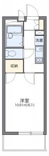 レオパレスイルソーレの間取り画像