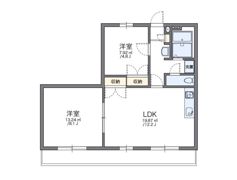 レオパレスGREEN・VIEWの間取り画像