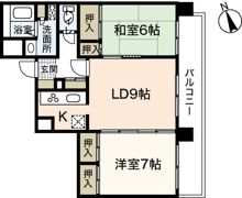ソレイユ小田の間取り画像