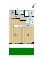 利右衛門参番館の間取り画像
