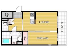 リッシュ テーレの間取り画像