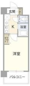 エスリード東梅田の間取り画像