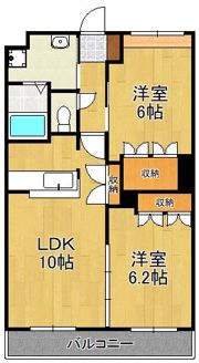 グラシアスの間取り画像