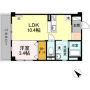 ラ・フォート己斐本町の間取り画像