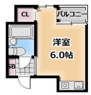 パレス守口の間取り画像