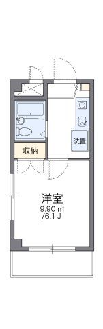 レオパレス住吉の間取り画像