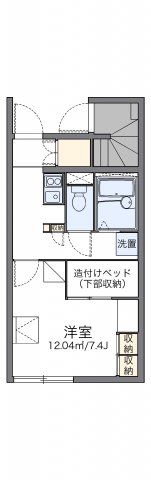 レオパレスドエール28の間取り画像