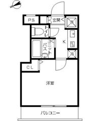 スカイコート成増第2の間取り画像