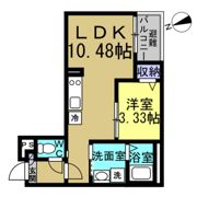 Jack kitajo Ⅰの間取り画像