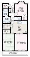 ウイング朝霞台の間取り画像