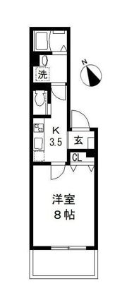 レスポワールの間取り画像