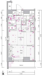 PREMIUM CUBE 上野の間取り画像