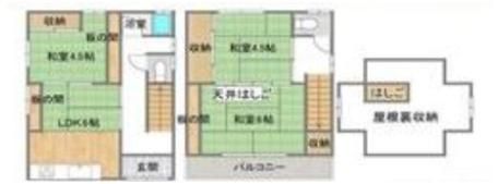 庄内幸町貸家の間取り画像