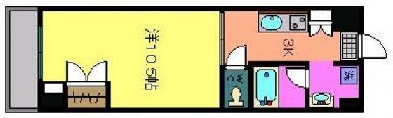 コーポPALⅡの間取り画像