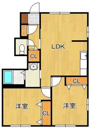 シトラスコート門司港 B棟の間取り画像