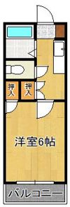 ハイツ山手の間取り画像