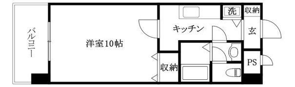CITY SPIRE東石井の間取り画像