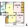 コスメティックスオオフク F棟の間取り画像