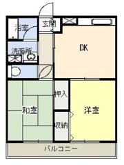 アイランドコーポラスの間取り画像