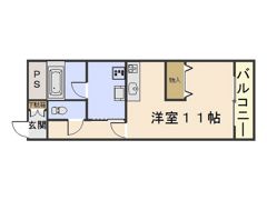 コートシオンの間取り画像
