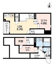 robot home 西大宮Aの間取り画像