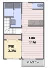 シャルム岡垣Ⅲの間取り画像