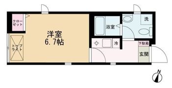 Comfie横浜戸部の間取り画像
