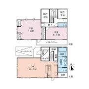 吉祥寺南町3丁目貸家の間取り画像